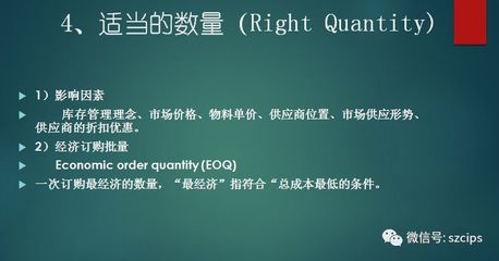 周一·術(shù)語篇 | 采購管理的核心基石 物料訂購的5R原則